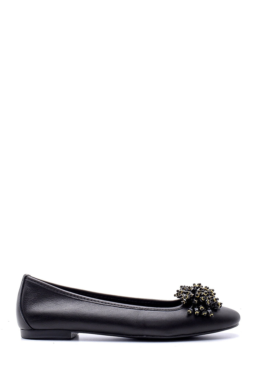 Women's Leather Ballerinas 20SFD111318 | Derimod
