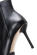 Women's Leather Thin Heeled Boots | Derimod