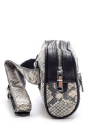 Women's Crocodile Pattern Waist Bag | Derimod