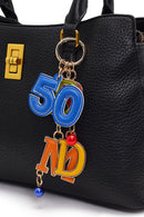 Woman Black Long-Strap Accessorized Shoulder Bag | Derimod
