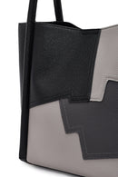 Women's Black Printed Shoulder Bag | Derimod