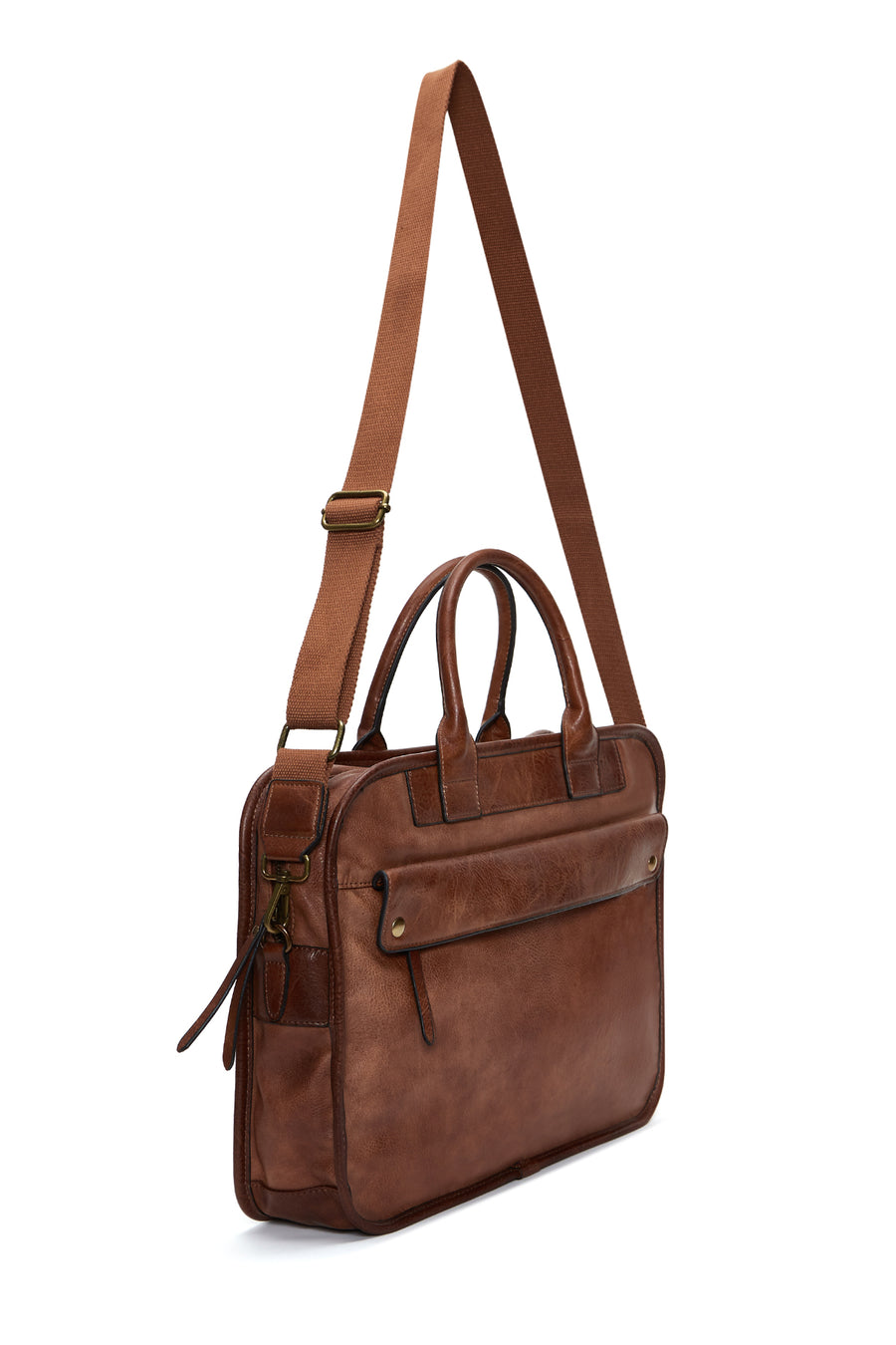 Men's Tan Briefcase