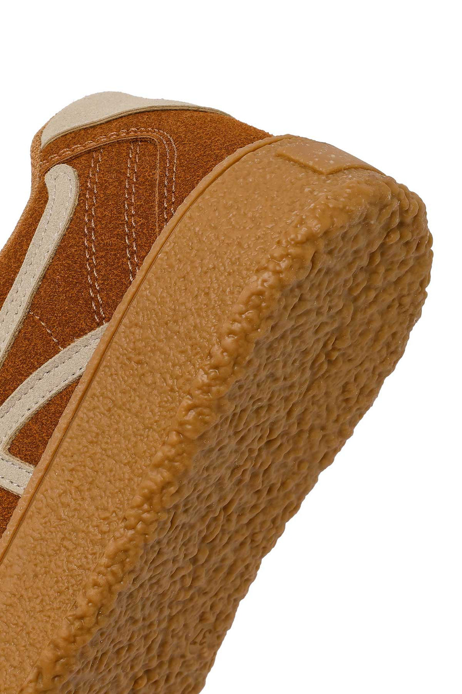 Kadın Taba Bağcıklı Süet Sneaker