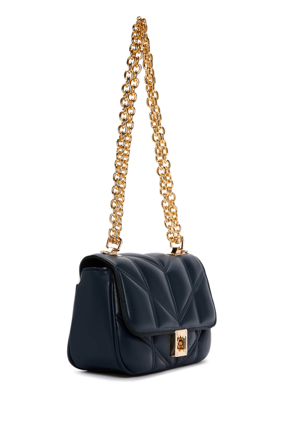 Women's Navy Blue Long Strap Crossbody Bag