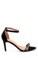 Women's Stone Detailed Heeled Sandals | Derimod