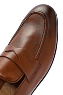 Erkek Taba Deri Loafer | Derimod