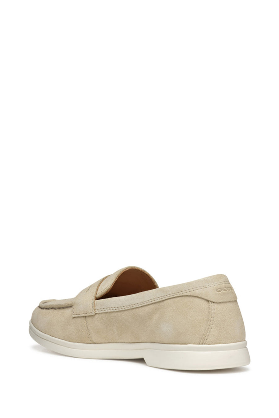 Geox Women Mink Xand 3 Suede Leather Masculine Loafer