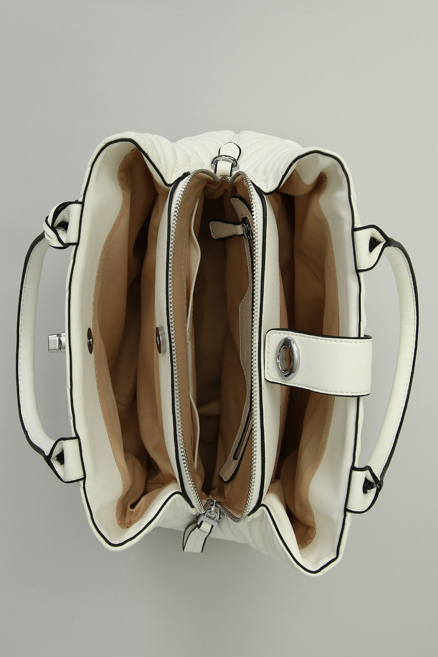 White Women's Shoulder Bag