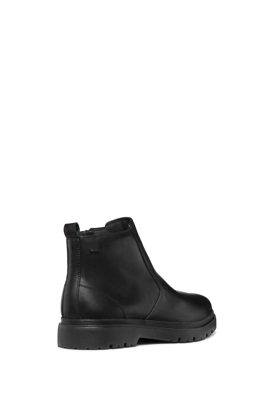 Geox Men's Black Spherica Ec1 Abx Zippered Waterproof Leather Boots
