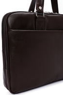 Men's Brown Long Strap Briefcase | Derimod