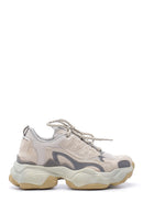 Women's High-Sole Sneaker | Derimod
