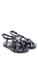 Women's Crocodile Printed Casual Sandals | Derimod