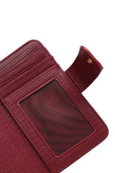 Women's Burgundy Wallet | Derimod