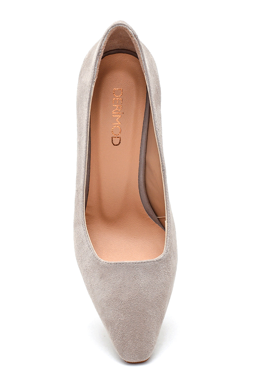 Women's Suede Leather Heeled Shoes