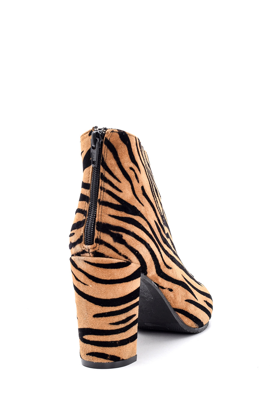 Women's Patterned Heeled Boots