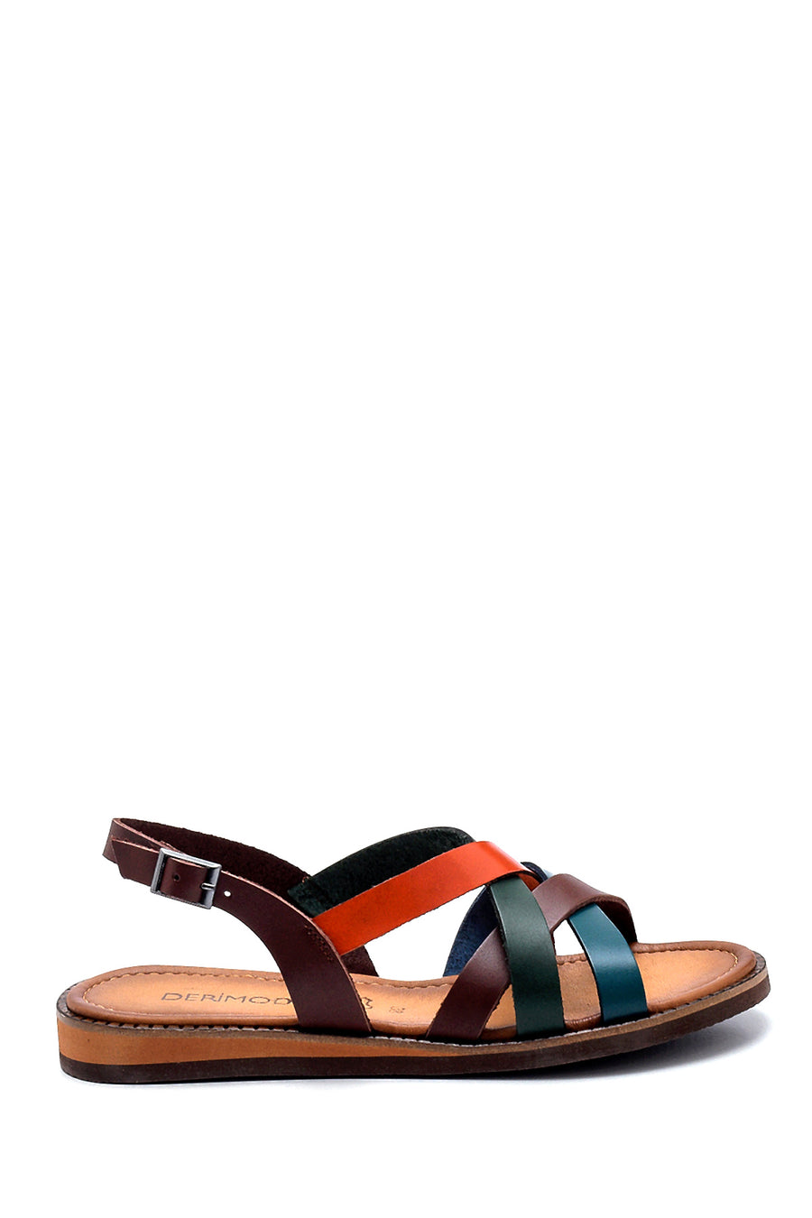 Women's Leather Sandals 21SFD310018 | Derimod