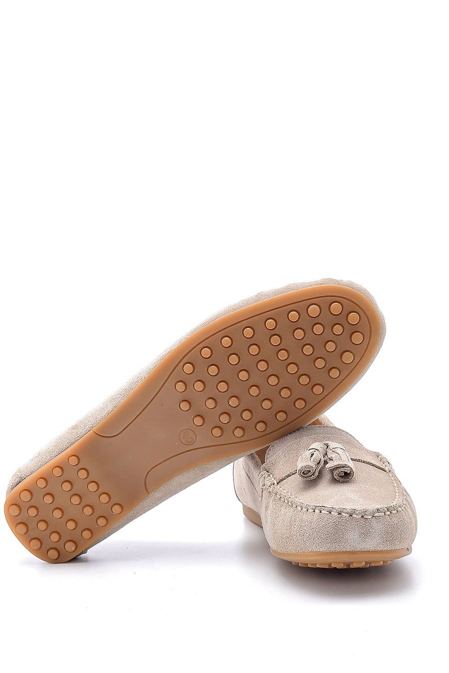 Women's Suede Tassel Detailed Loafer