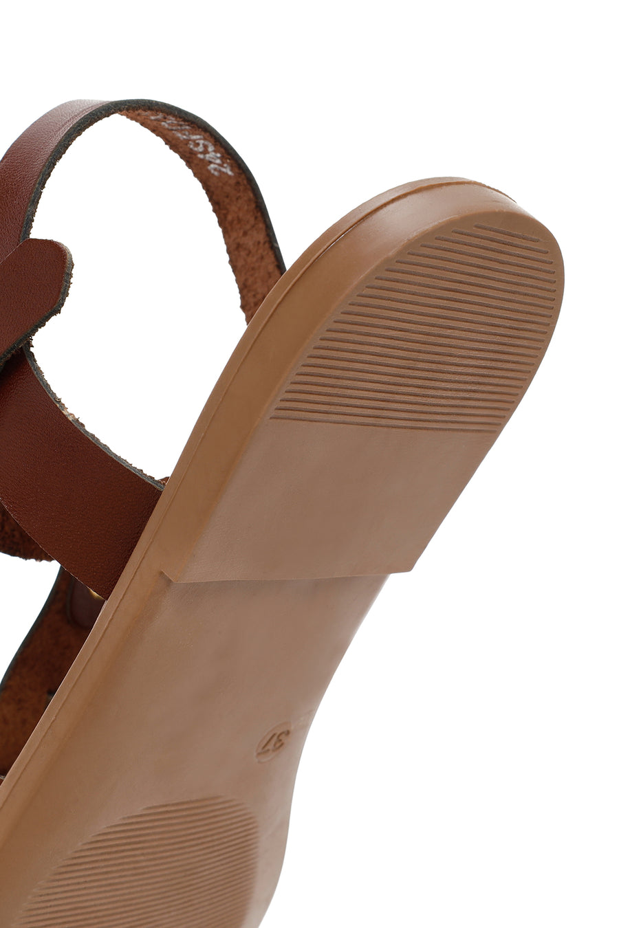 Women's Brown Leather Bodrum Sandals