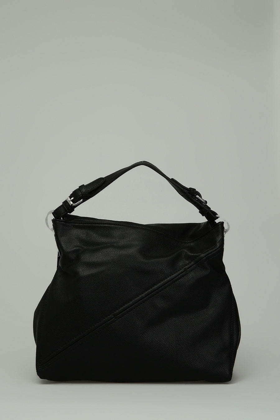 Women's Shoulder Bag with Zipper Detail