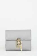 Women's Gray Faux Leather Wallet | Derimod