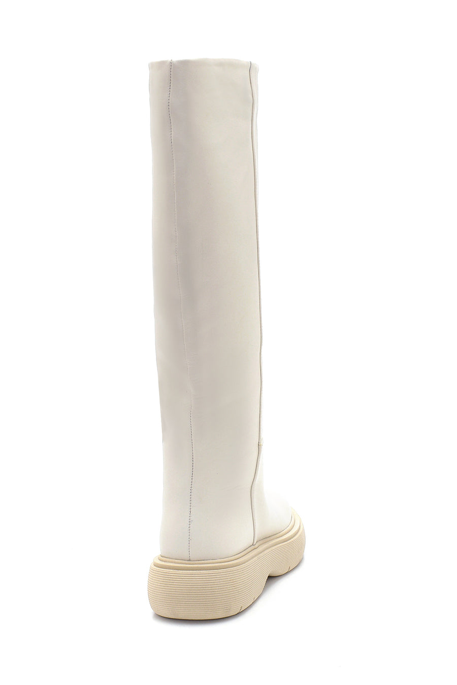 Women's Leather Thick Sole Boots