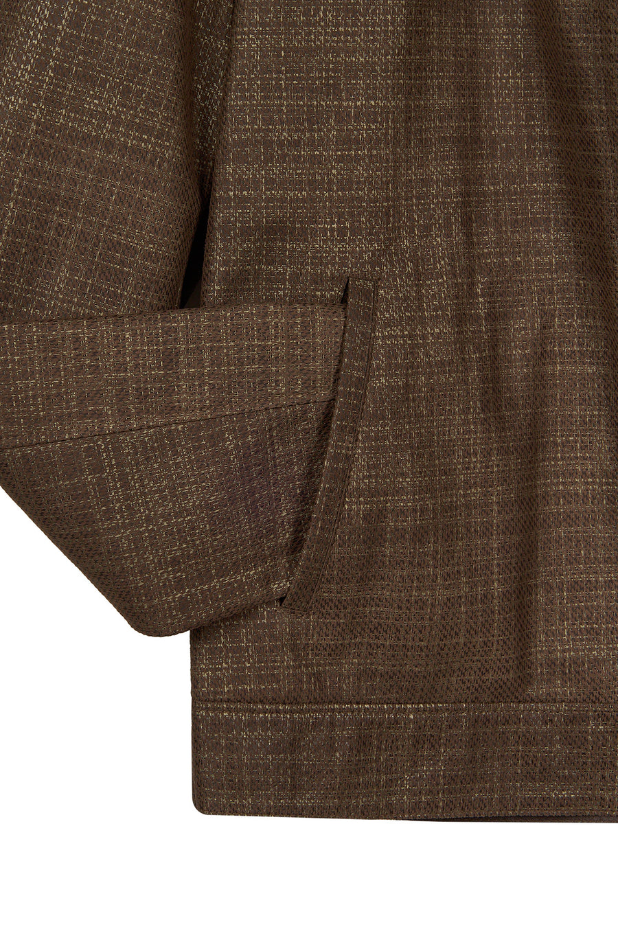 Clint Male Brown Reversible Leather Jacket