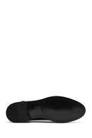 Men's Black Laced Patent Leather Classic Shoes | Derimod