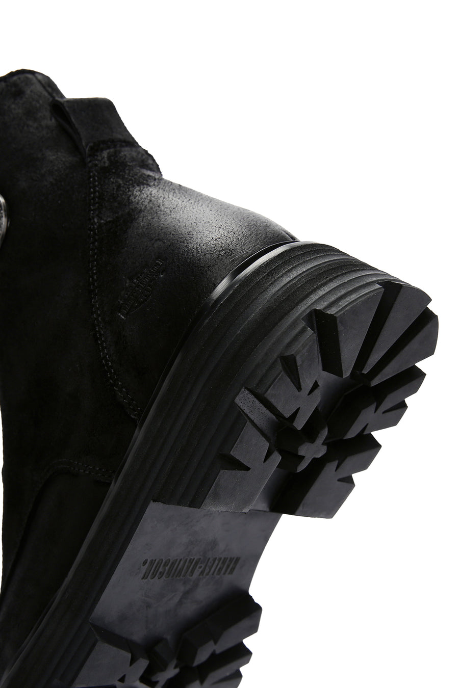 Harley Davidson Men's Black Vilfrid Exc Nubuck Leather Boots