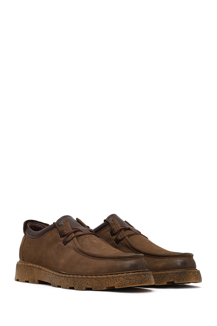 Male Mink Nubuck Leather Casual Shoes