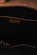 Tan Men's Leather Backpack | Derimod