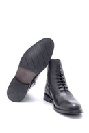 Men's Leather Lacing Detailed Classic Boots | Derimod