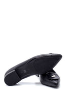 Women's Leather Buckle Ballerinas | Derimod