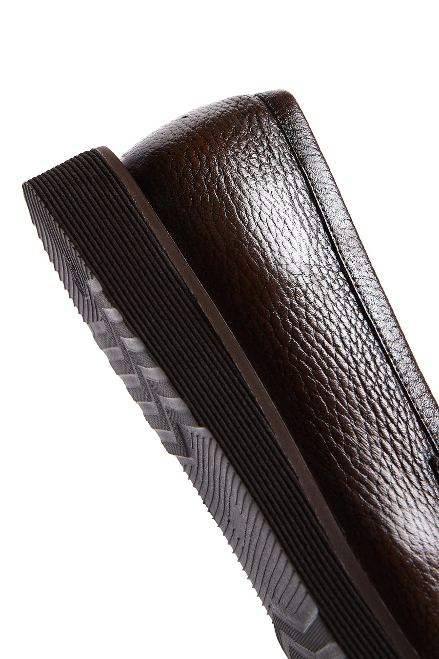Erkek Kahverengi Deri Casual Loafer