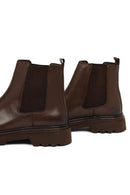 Men's Brown Leather Chelsea Boot | Derimod