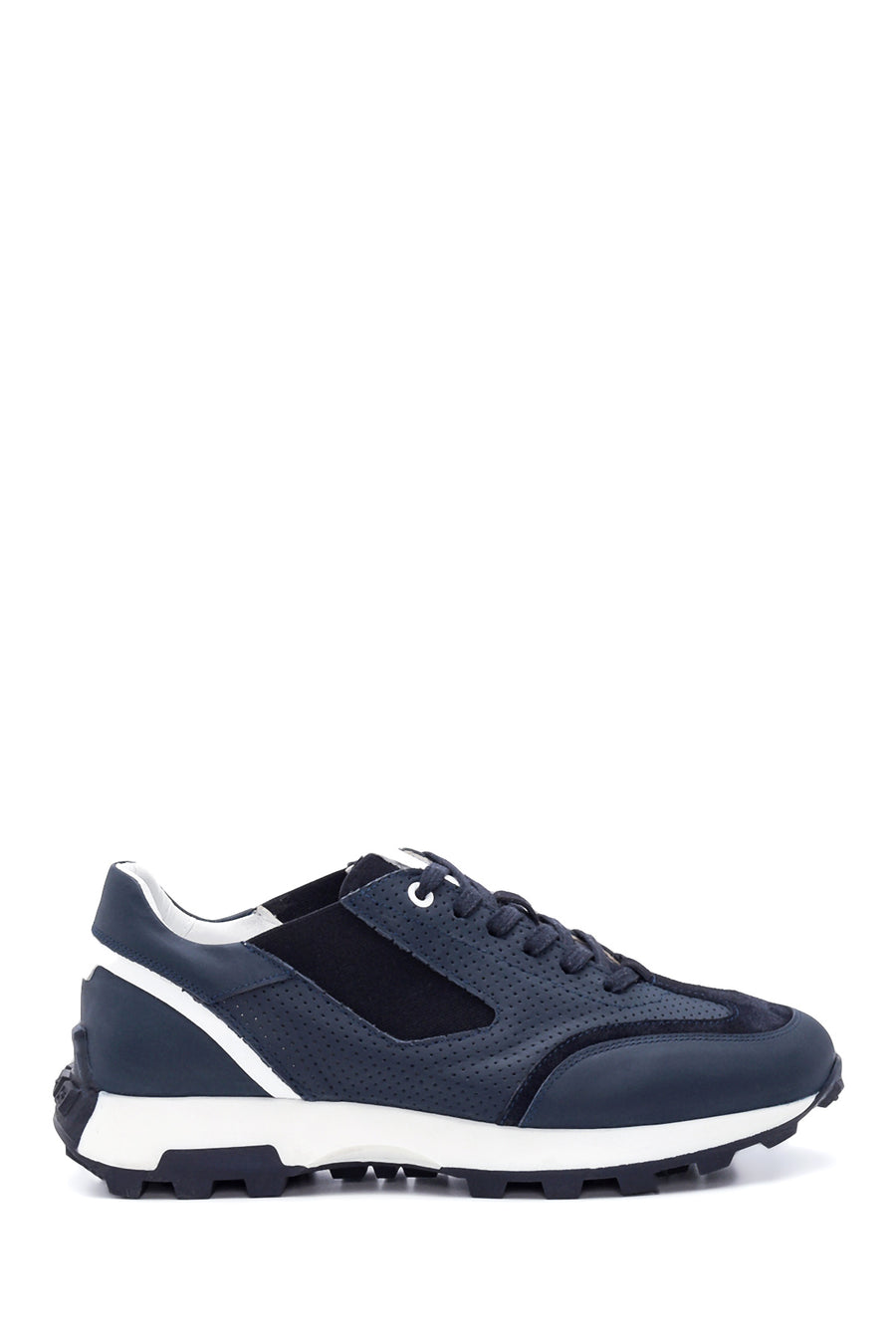 Erkek Deri Desenli Sneaker 22SFD617314 | Derimod
