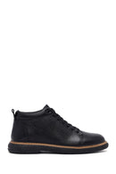 Male Black Lace-up Leather Boots | Derimod