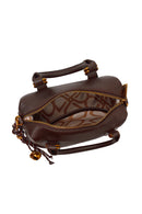 Woman Brown Long-Strap Mini Shoulder Bag | Derimod