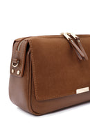 Women's Tan Long Strap Crossbody Bag | Derimod