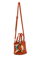 Woman Orange Long-Strap Mini Shoulder Bag | Derimod