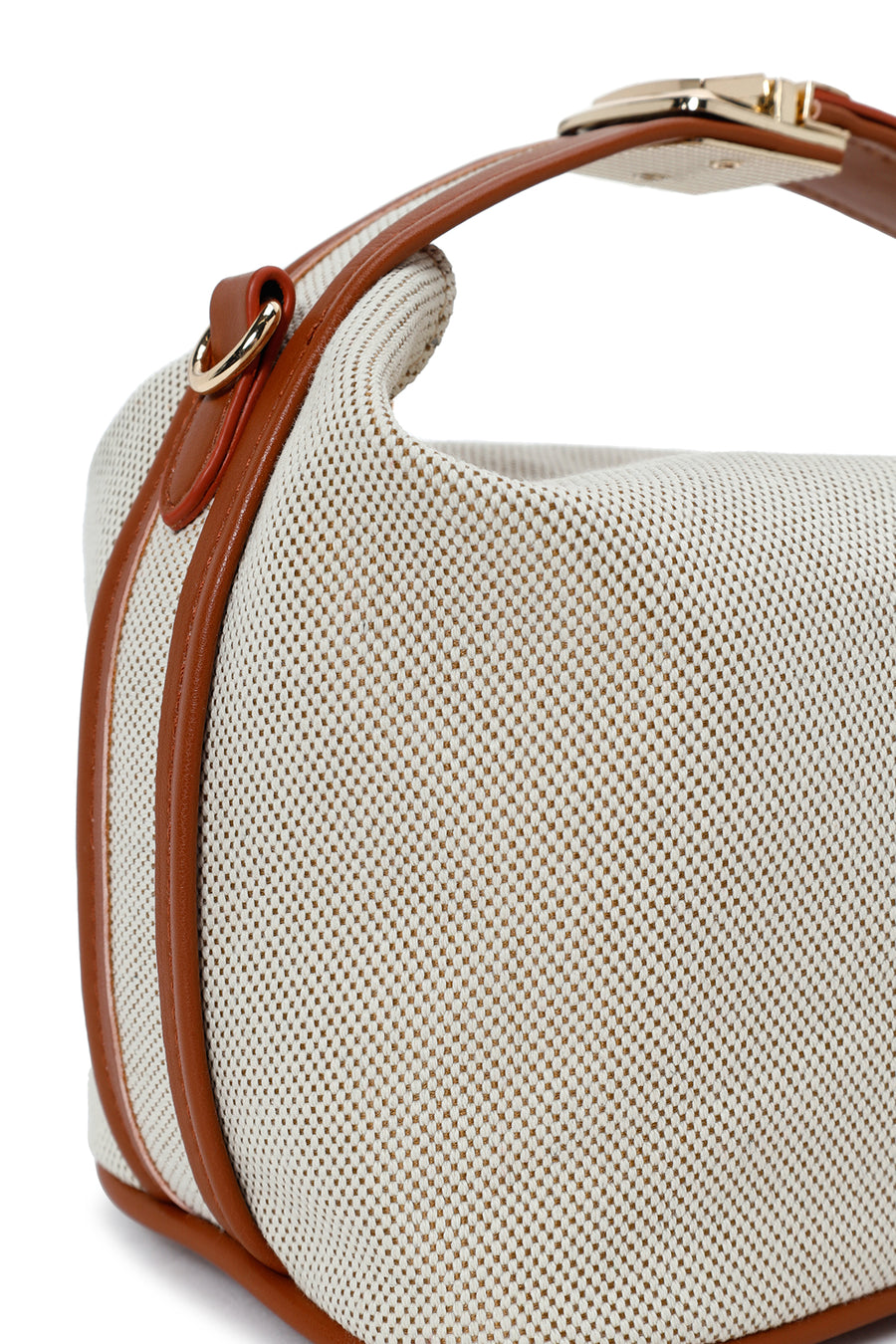 Women's Beige Long Strap Crossbody Bag