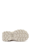 Caterpillar Women's Beige Intruder Essential Lace-Up Suede Leather Sneaker | Derimod