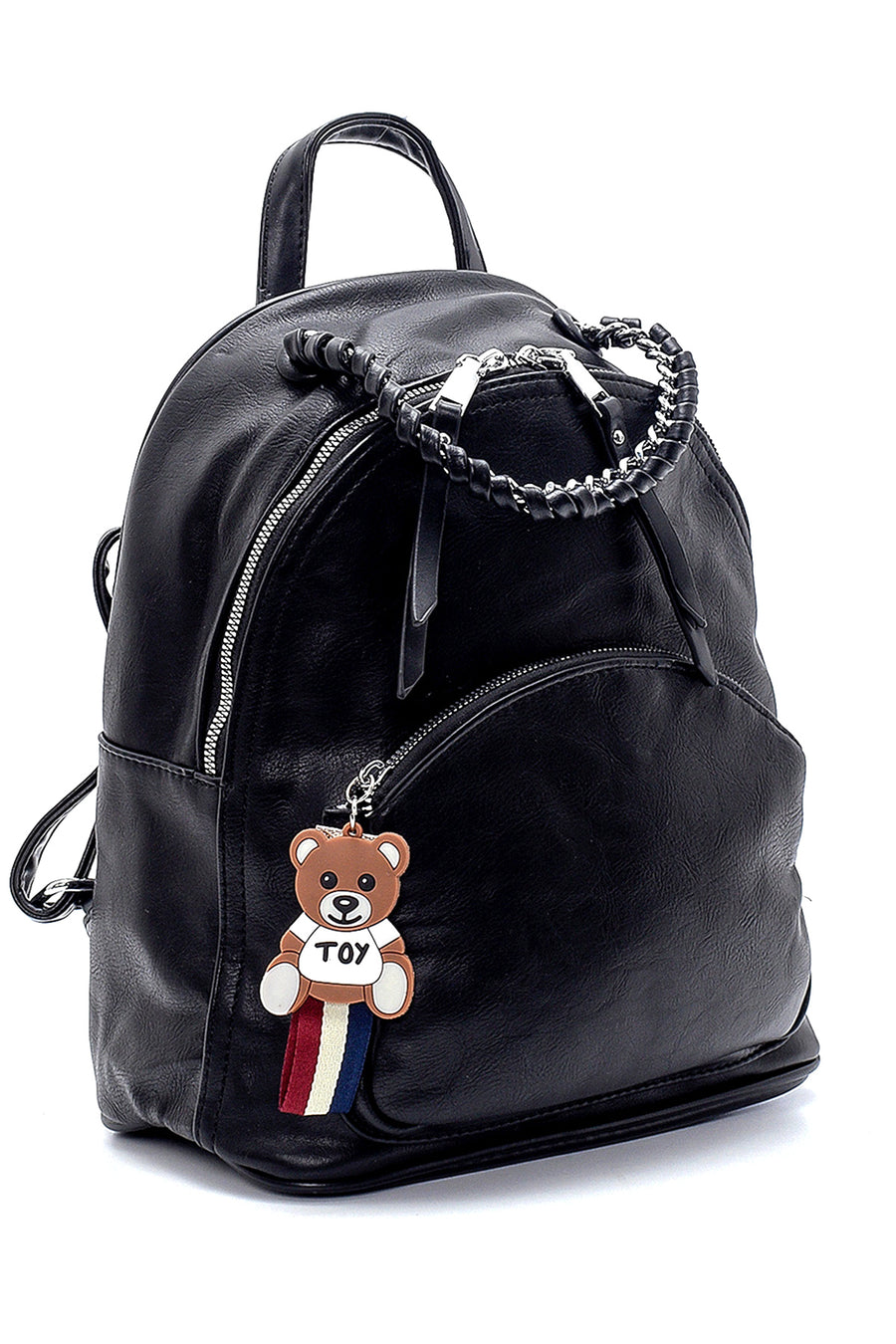Women's Accessory Detailed Backpack