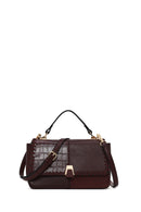 Woman Burgundy Long-Strap Shoulder Bag | Derimod