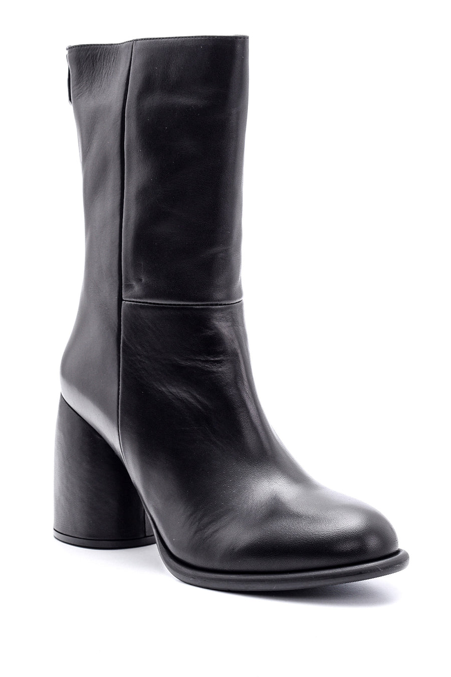 Women's Heeled Leather Boots