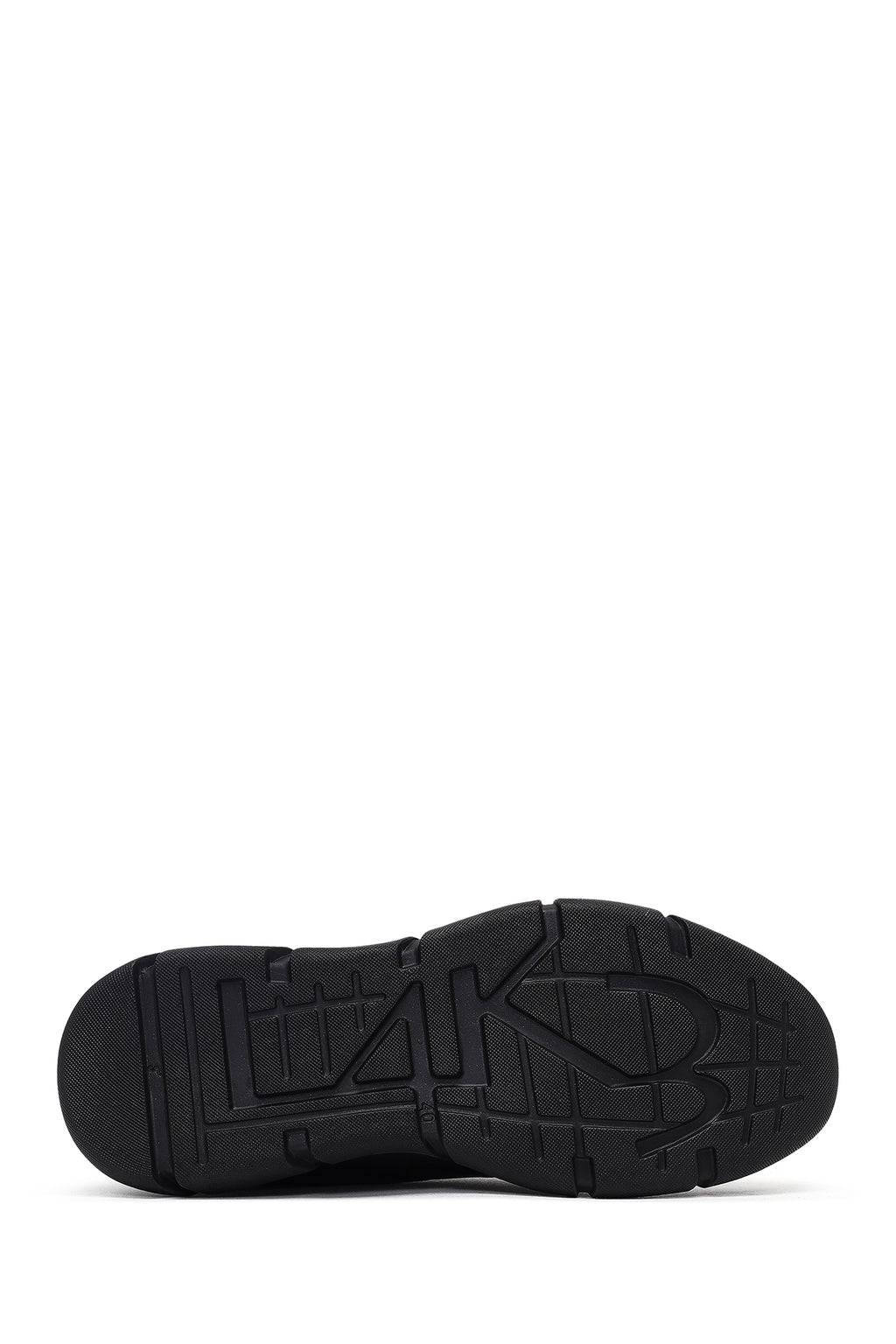Erkek Siyah Bağcıklı Deri Casual Ayakkabı