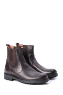 Men's Brown Leather Boots | Derimod