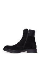 Men's Leather Zippered Boots | Derimod