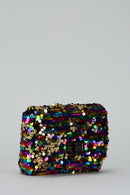 Colorful Sequin Women's Clutch Bag | Derimod
