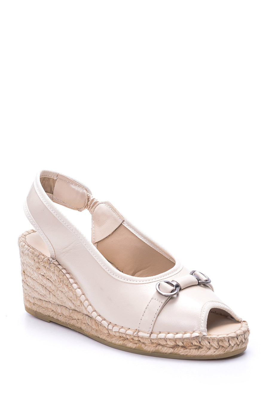 Women's Wedge Heeled Espadrille Shoes