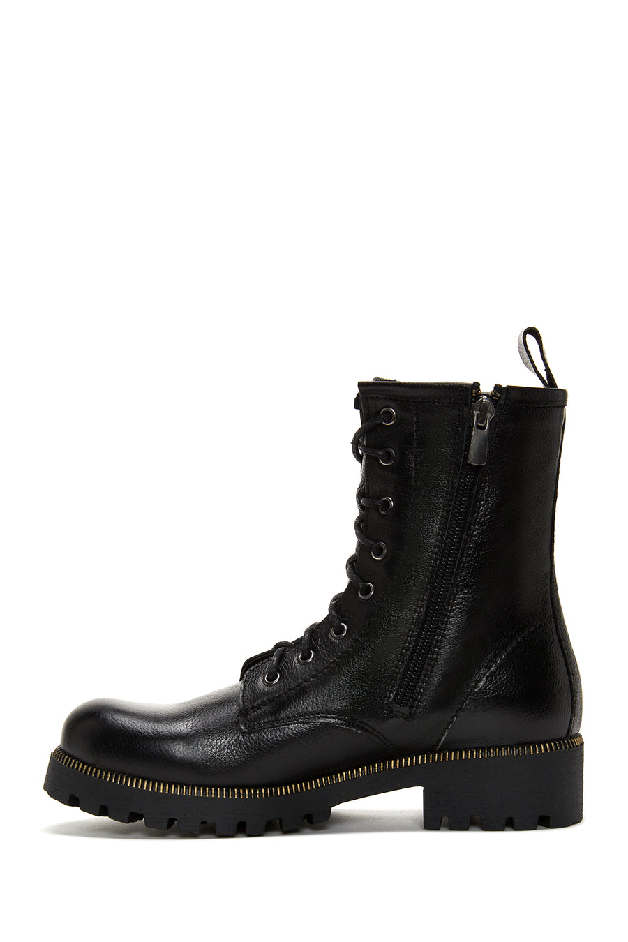 Women's Black Leather Boots